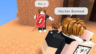 HACKERS can now ban you??? | Roblox Bedwars