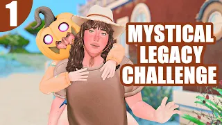 A Stowaway!😲| Mystical Legacy Challenge GEN 3 EP 1 | Sims 4