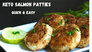 Quick and Easy Salmon Patty Recipe | Healthy Salmon Recipe for Weight Loss