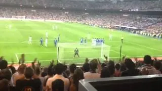 Una pasada en la grada!! Bernabéu