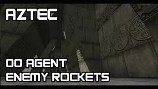 GoldenEye 007 N64 - Aztec (00 Agent, Enemy Rockets)