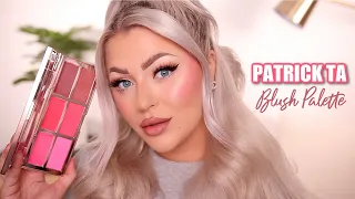 NEW PATRICK TA MAJOR HEADLINES BLUSH PALETTE REVIEW... OMG!!