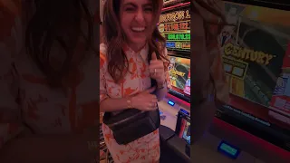 SHOCKING VEGAS MOMENT Caught on Camera! #slots #vegas #shorts