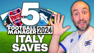 Why These 5 Italian Teams Make For the Best FM24 Saves || Football Manager 2024