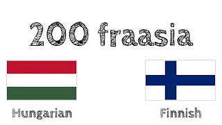 200 fraasia - Unkari - Suomi