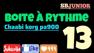 Boite rythme | Chaabi 13 | Korg pa900