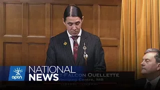 Member of Parliament gives Cree speech that his colleagues didn't understand | APTN News