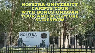 FULL Outdoor Campus Tour: Hofstra University, Long Island, New York