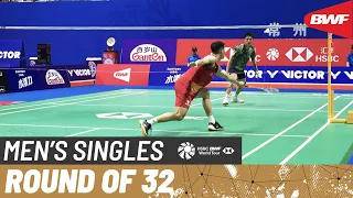 VICTOR China Open 2023 | Zhao Jun Peng (CHN) vs. Lee Cheuk Yiu (HKG) | R32