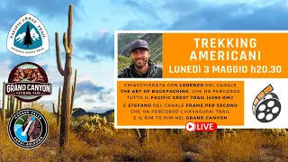 PCT e TREKKING AMERICANI 🇺🇸🏕 con Lorenzo Marcolla del canale The Art of Backpacking