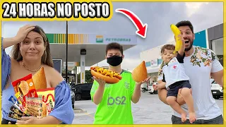 24 HORAS SÓ COMENDO COMIDA DE POSTO DE GASOLINA * Arrependida | Kathy Castricini