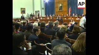 USA: KENNETH STARR TESTIFIES AT CLINTON IMPEACHMENT HEARINGS