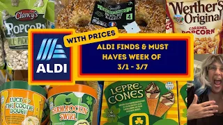 Aldi Finds & Must Haves Week of 3/1 - 3/7 (WITH PRICES)