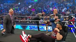 Kevin Owens Attacks Roman Reigns & The Bloodline - WWE Smackdown 1/20/23 (Full Segment)