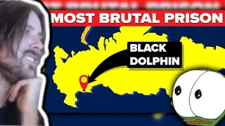 Forsen Reacts To Most Brutal Prison - Black Dolphin Penal Colony by The Infographics Show