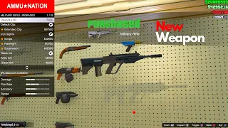 New Weapon GTA Online Military Rifle Upgrade