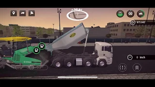 Construction Simulator 3 - #13 Paving roads with asphalt - Gameplay