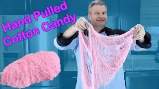Hand Pulled Cotton Candy | How to Make Dragon's Beard