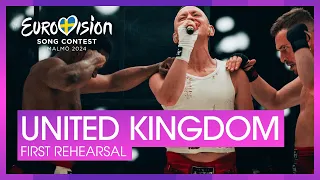 SNIPPET - Olly Alexander - Dizzy | 🇬🇧 United Kingdom | First Rehearsal | Eurovision 2024