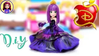 Mal Descendants 2 Cotillion Dress Custom Lego Minidoll DIY Craft Doll Repaint