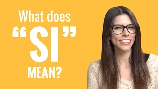 Ask a French Teacher #8 - What does SI mean?