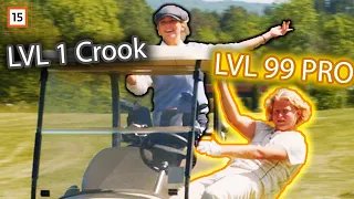 Annika lærer GOLF! (Med "GucciGaute" GONE WRONG??)