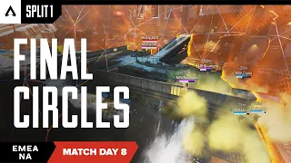 Final Circles | NA/EMEA Pro League Split 1 Match Day 8 | Apex Legends