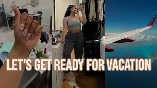 Vacation Prep Vlog: How to Make Packing Easier, Planning Outfits, Beis Unboxing & More!