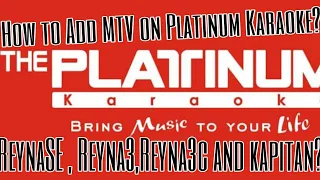 How to Add MTV on Platinum Karaoke  via Flashdrive Expansion