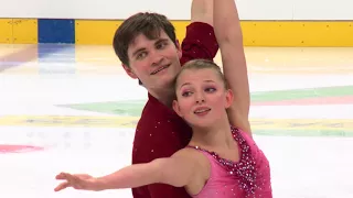 Elizabeth Vasilevna KOPMAR / Jonah BARRETT USA - Pairs Free Skating MINSK 2017