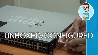 Cisco SF300-48PP PoE+ Managed Switch Unboxing | Quick Mini Configuration!