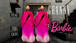 Granny House Barbie Hard Mod Use For All Weapon Door Escape Full Gameplay