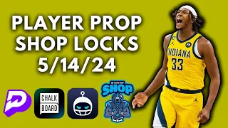 PRIZEPICKS SLEEPER NBA PLAYOFF FREE PICKS! - 5/14/24 - BEST PLAYER PROP SHOP PAYLAYS! - NBA BETS