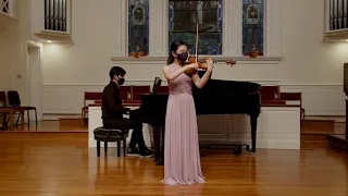 Chicago Violin Competition 2021 - Christy Kim (16yrs) - USA - Saint-Saens 3rd Violin Concerto - 1st