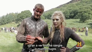 Vikings- Detrás de escena- La sangre- con subtítulos en ESPAÑOL