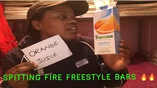 Spitting fire freestyle bars