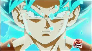 GOKU DEUS SUPER SAYAJIN AZUL PELA PRIMEIRA VEZ