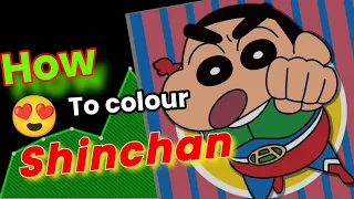 Drawing Fun: Simple Tutorial for Shinchan Fans #shinchan #drawing