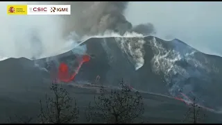 28/11/21 Crónica apertura nuevos centros de emisión Erupción La Palma IGME