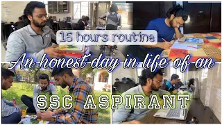 A DAY IN THE LIFE OF SSC ASPIRANT | CGL 2022 📚 |A Full Day Study Vlog | 12 Hours Study Plan 🔥