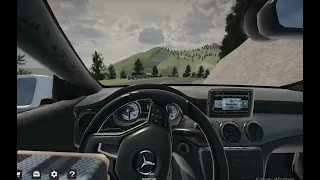 Mercedes Roblox rtc (Realistic Car Driving) #shorts