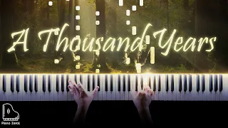 Christina Perri - A Thousand Years (Piano Cover and Tutorials)