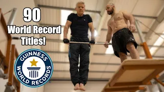 69 year old GYMNAST did my WORLD RECORD!