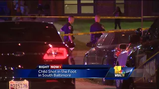 Video: Girl shot in foot in Cherry Hill