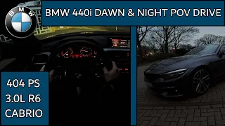 BMW 440i F33 SPORTY POV DAWN AND NIGHT DRIVE | Loud Accelerations!