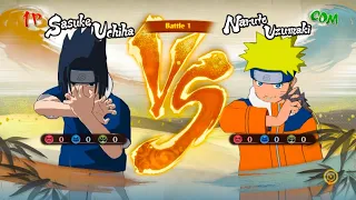 Sasuke Uchiha (Genin) Vs Naruto Uzumaki (Genin) | Naruto Storm 4 - Road To Boruto