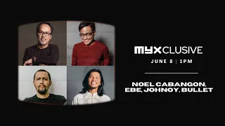 Noel Cabangon, Ebe Dancel, Johnoy Danao, and Bullet Dumas on MYXclusive