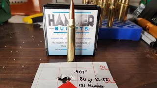 300 WBY Loves Hammer Bullets! (My 7mm PRC still sucks)