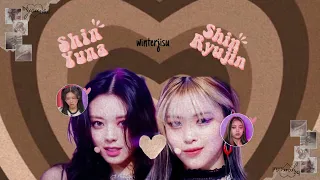 ITZY Yuna and Ryujin moments