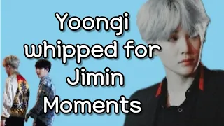 YoonMin- Yoongi lookin whipped for Jimin